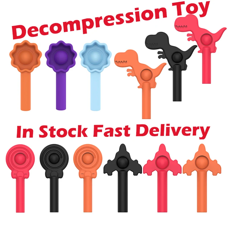 

Squishy Push Bubble New Sensory Fidget Toy Box Figet Stress Reliever Toys Adult Child Funny Autism Anti Stress Reliver антистрe