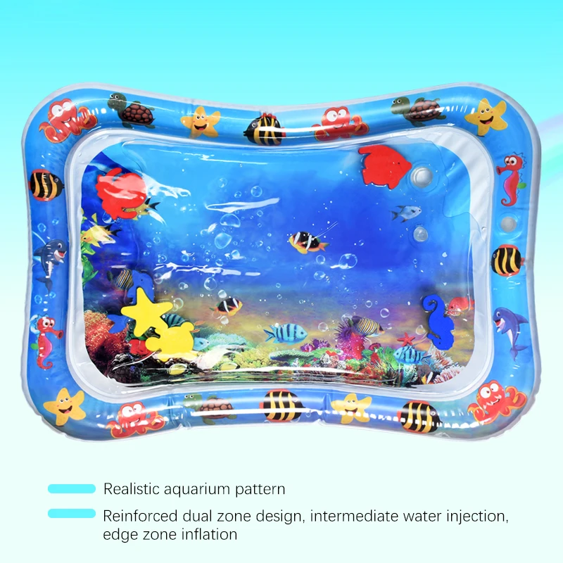 

2020 Creative Dual Use Toy Baby Inflatable Patted Pad Baby Water Cushion Prostate Water Cushion Pat Kids Toys SGS certification