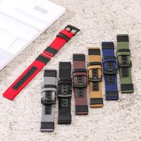 fashion nylon watchband mens strap pin buckle 20mm 22mm watch accessories women men hand wrist belt bands