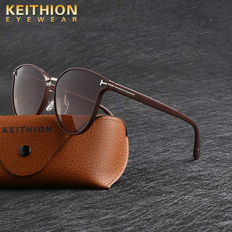 Женские солнцезащитные очки с кошачьим глазом KEITHION Винтажные Солнцезащитные в