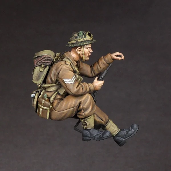 1/35 фигурка модели из смолы GK 4 фигурки без автомобиля несобранный и Неокрашенный