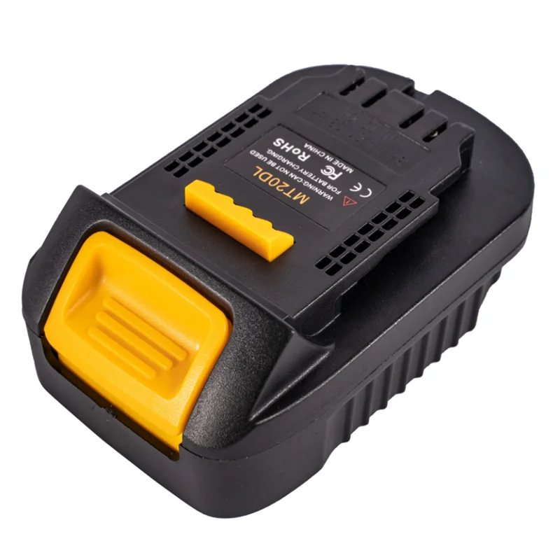 

Mt20Dl Battery Adapter For Makita 18V Bl1830 Bl1860 Bl1815 Li-Ion Battery For Dewalt 18V 20V Dcb200 Li-Ion Battery Wall Light