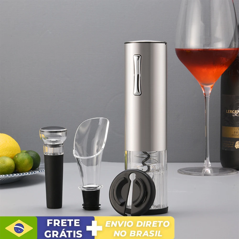 

Automatic Electric Wine Opener With USB Charging Cable For Home Use