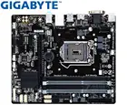 Оригинальная материнская плата Бу Gigabyte GA-B85M-DS3H-A LGA 1150 DDR3 B85M-DS3H 32 Гб USB3.0 B85, десктопная материнская плата