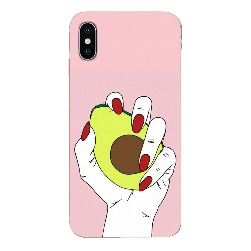 Милый авокадо TPU принт чехол для Galaxy Alpha Note 10 Pro A10 A20 A20E A30 A40 A50 A60 A70 A80 A90 M10 M20 M30 M40 |