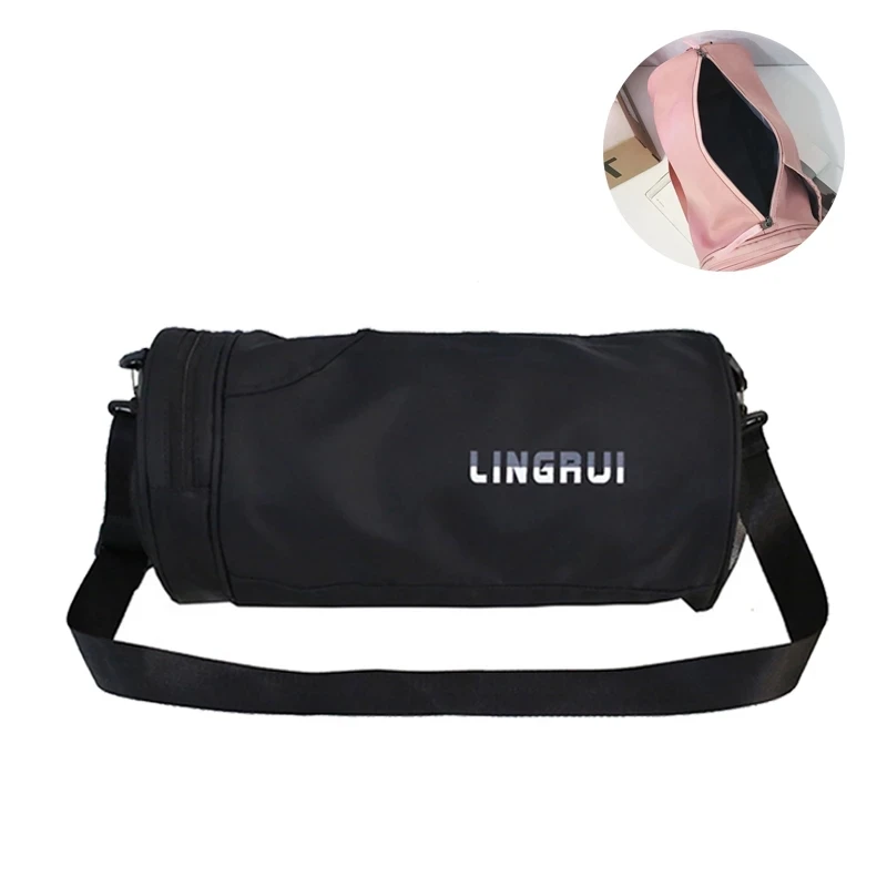 Women's Fitness Bag Single Shoulder Bag Men's Swimming Yoga Bag Light Training Dry Wet Separation Exercise Bag 2021