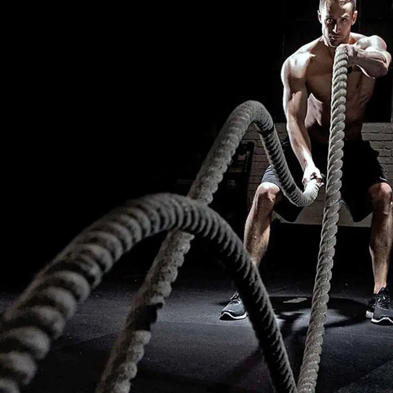 

Skipping Rope Workout Battle Ropes for Men Total Body Workouts Power Training