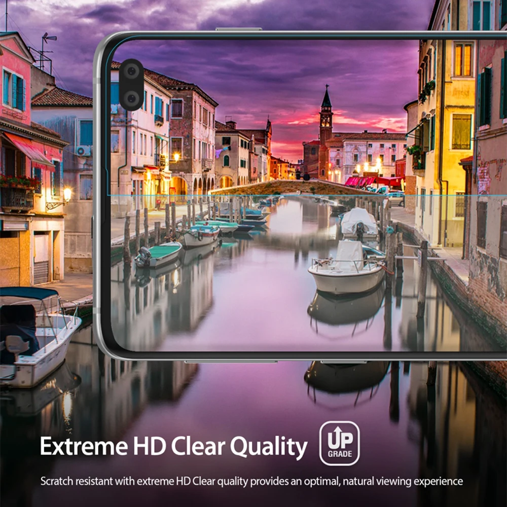 Защитная пленка для экрана Ringke двойная легкая Galaxy S10 Plus с высоким разрешением в