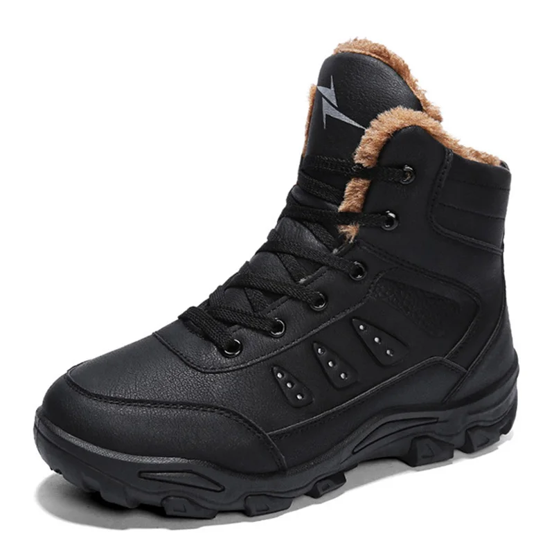 Зимние ботинки Мужская зимняя обувь мужские армейские в стиле милитари мужская