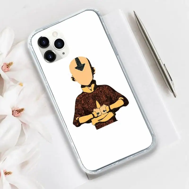 

the last airbender Phone Case Transparent for iPhone 11 12 mini pro XS MAX 8 7 6 6S Plus X 5S SE 2020 XR