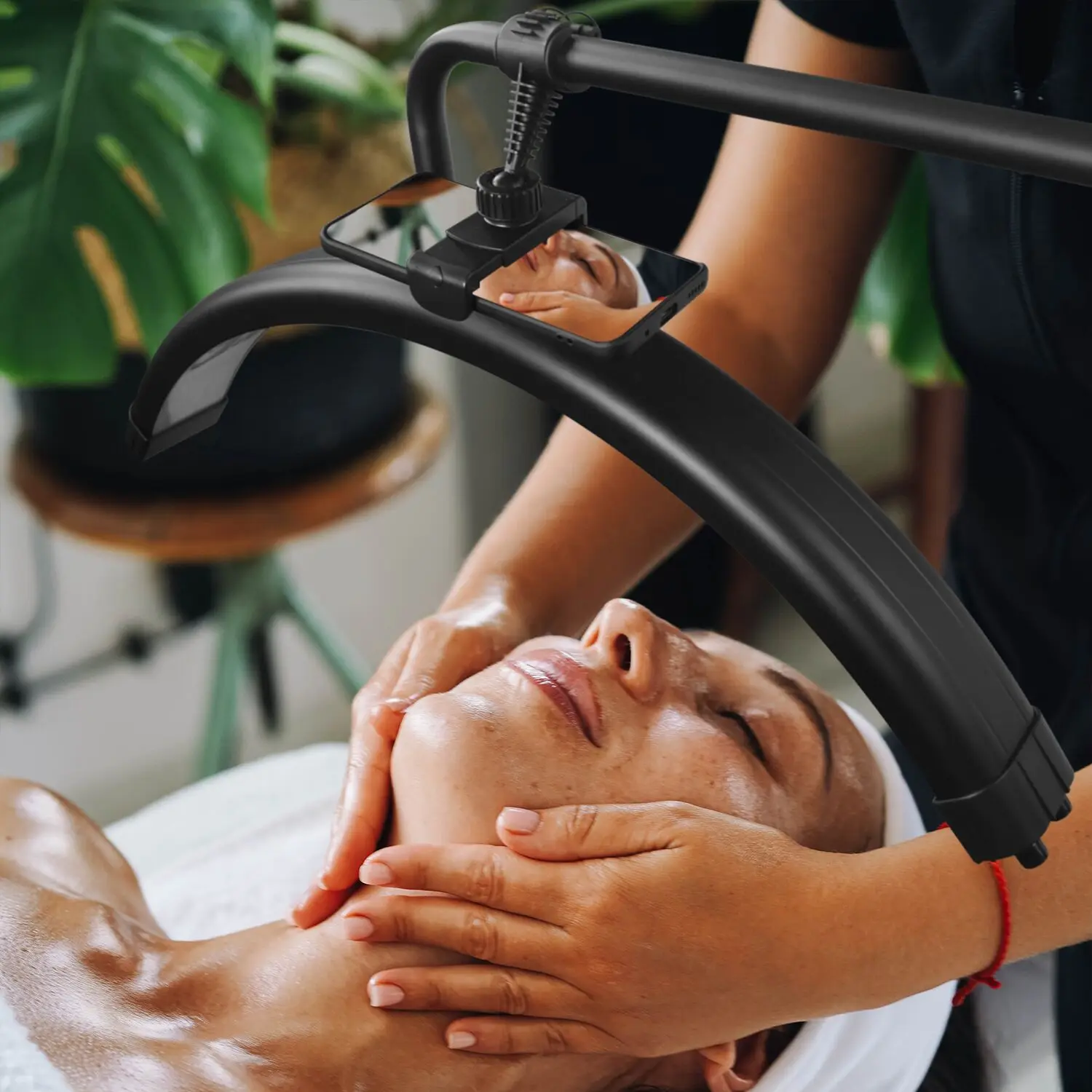 FOSOTO светодиодный светильник для ресниц макияж 40 Вт удлинитель полукольцо пол