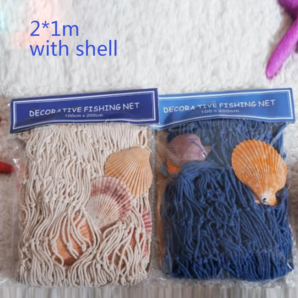 Подвесной дисплей для фотографий настенный Морской Декор тематические сетчатые