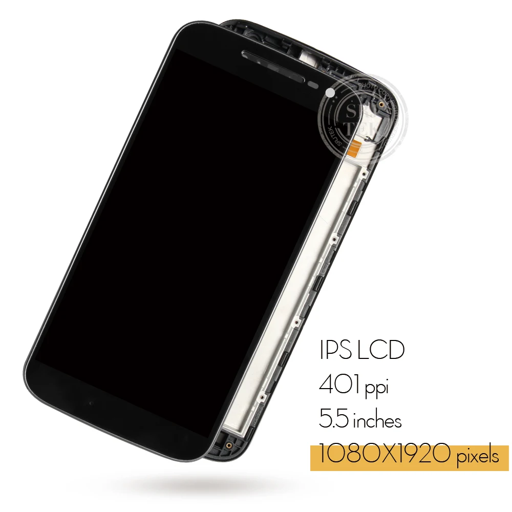 Экран для Motorola Moto G4 ЖК дисплей сенсорный экран дигитайзер полная сборка с рамкой 5