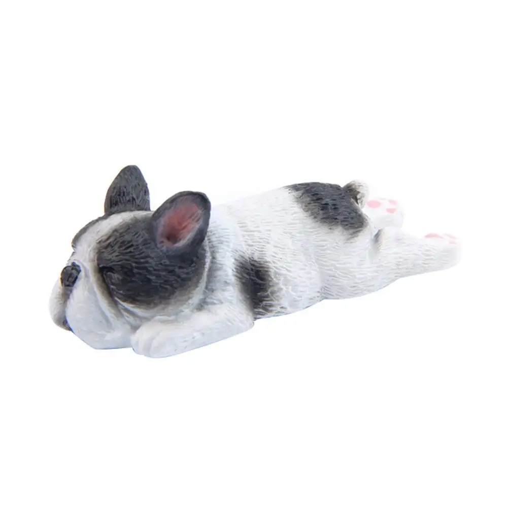 Милый стикер на холодильник 3D спящий бульдог мультфильм животное ребенок Раннее