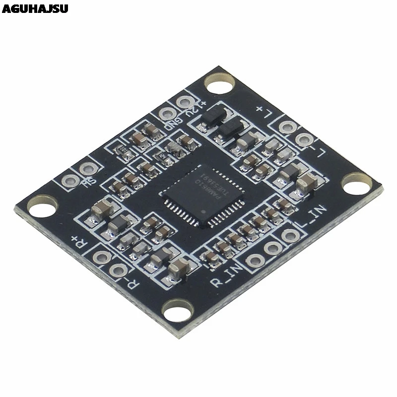 1pcs/lot PAM8610 digital power amplifier board 2 x15w dual channel stereo mini class D | Электронные компоненты и