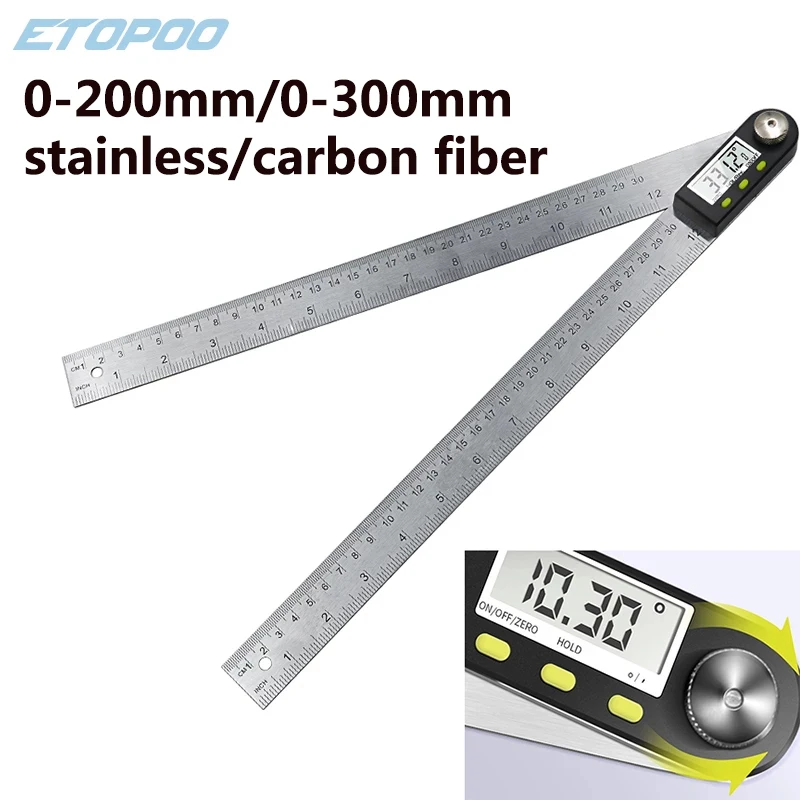 Обновленный цифровой измеритель из нержавеющей стали Цифровой Инклинометр