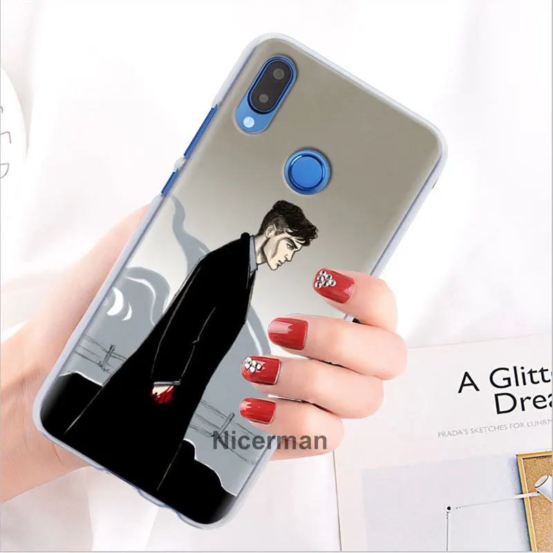 Peaky bliners логотип с крестом Чехлы для huawei P30 P20 Lite P30 Pro P10 P9 Lite P Smart Plus жесткий чехол