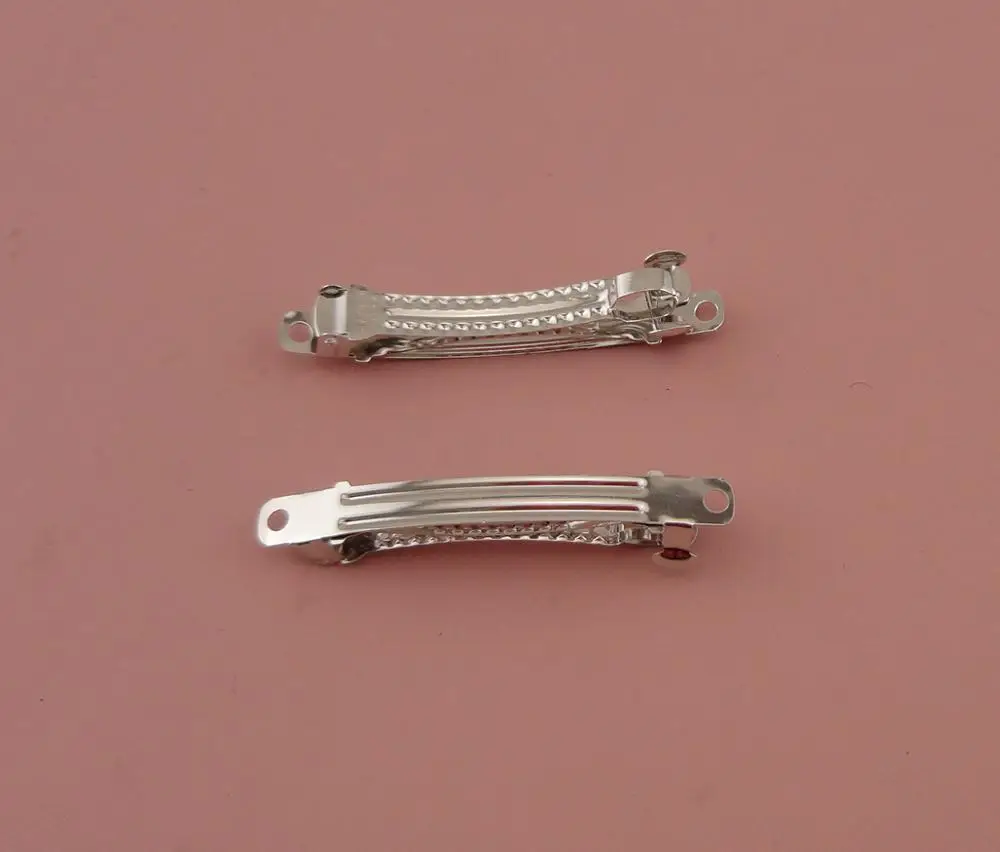 20 шт серебро 6 0 см 2 35 &quotДвойные закрытые простые металлические французские