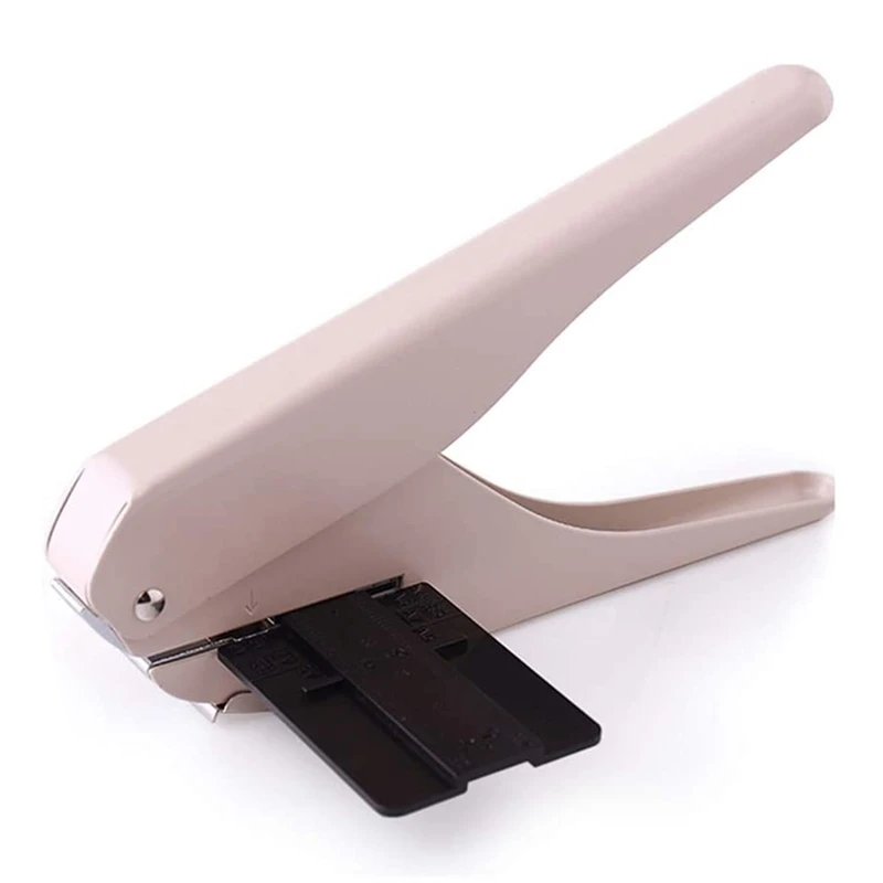 

Creative Mushroom Hole Shape Punch for H Planner Disc Ring DIY Paper Cutter T-type Puncher Craft Machine Offices Stationery