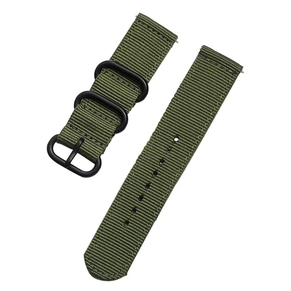 Холщовый нейлоновый ремешок для Huami Amazfit GTR 47 мм на запястье смарт часов Xiaomi 42