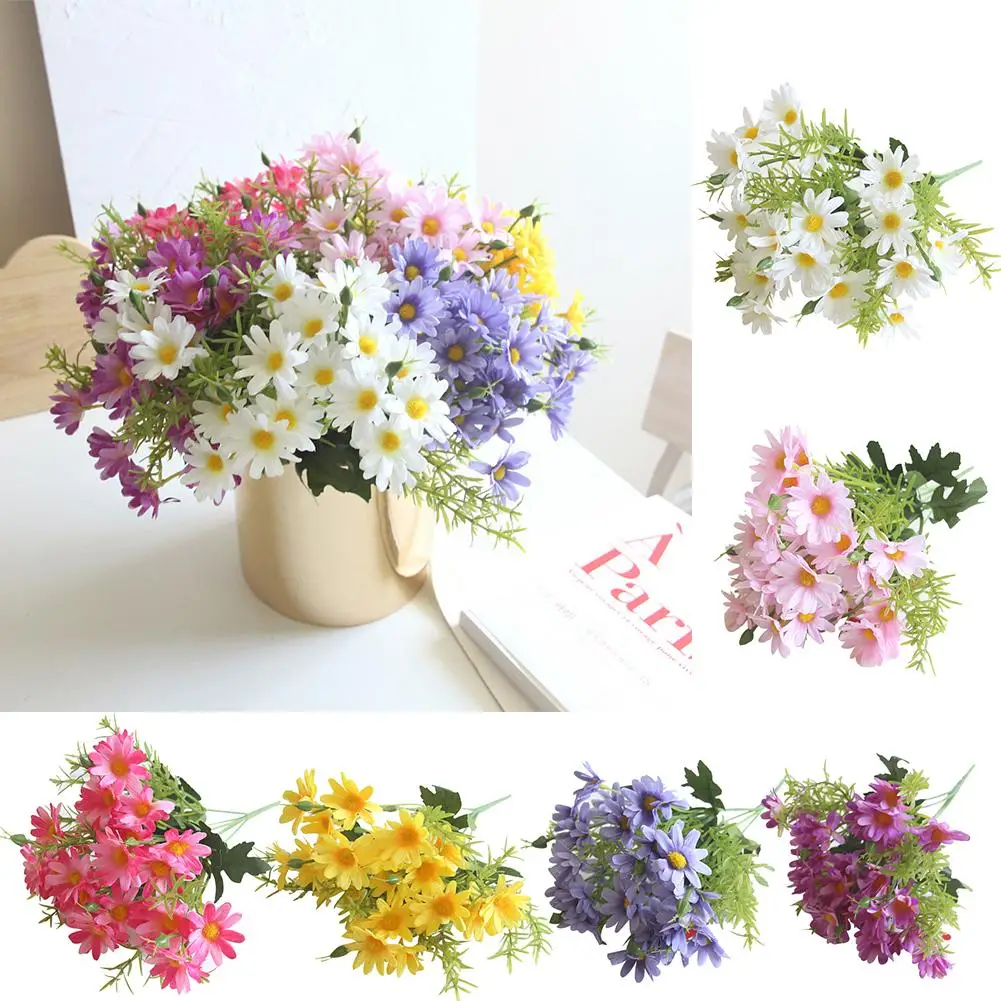 Искусственный цветок 1 шт. искусственные цветы для сада сделай сам сцена растение