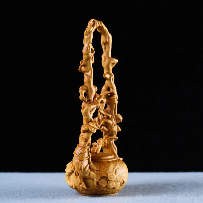 Чайник в виде белки диаметром 16 см китайском стиле креативные фигурки из массива