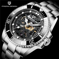 pagani design luminous mechanical watch men fashion luxury waterproof military skeleton automatic wristwatches relogio masculino