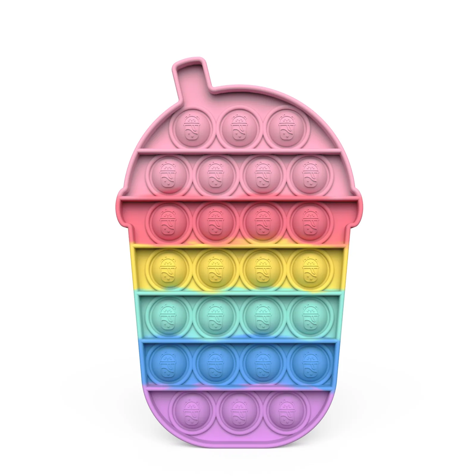 

Fitget Toys Milk Tea Cup Bubble Fidget Sensory Autism Special Needs Stress Reliever Adult Children Squishy Squeeze Toy