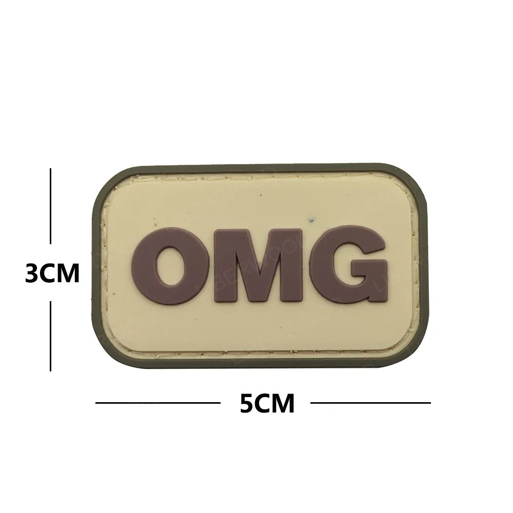 OMG ПВХ пластырь исследовательская команда флотский отдел печати