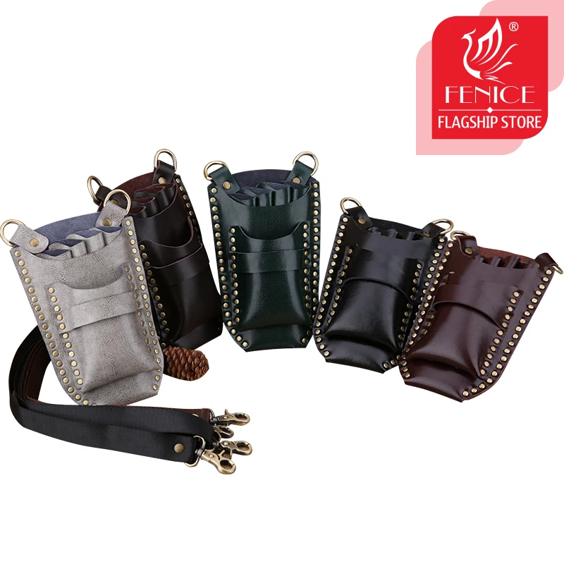 

Чехол для парикмахерской, вместительный, с 4 держателями для ножниц