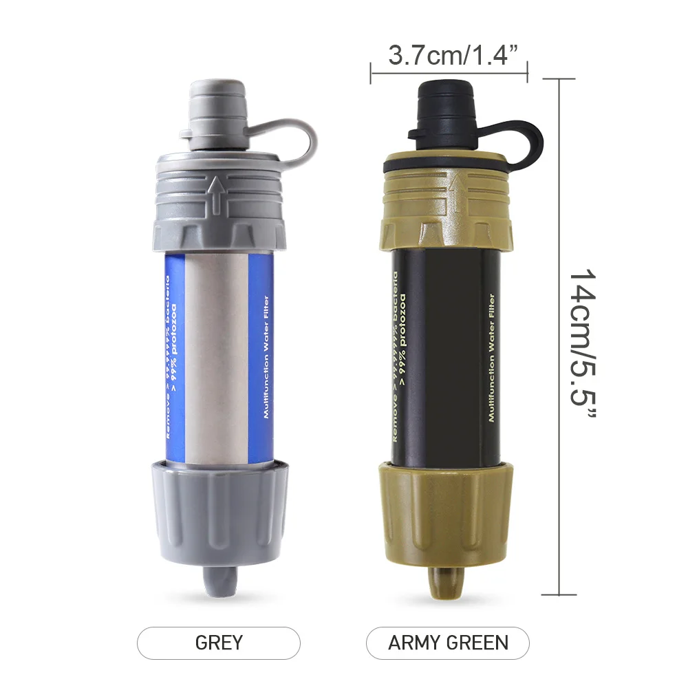 Фильтр для воды с фианитами кемпинга и выживания на природе|Уличные инструменты|