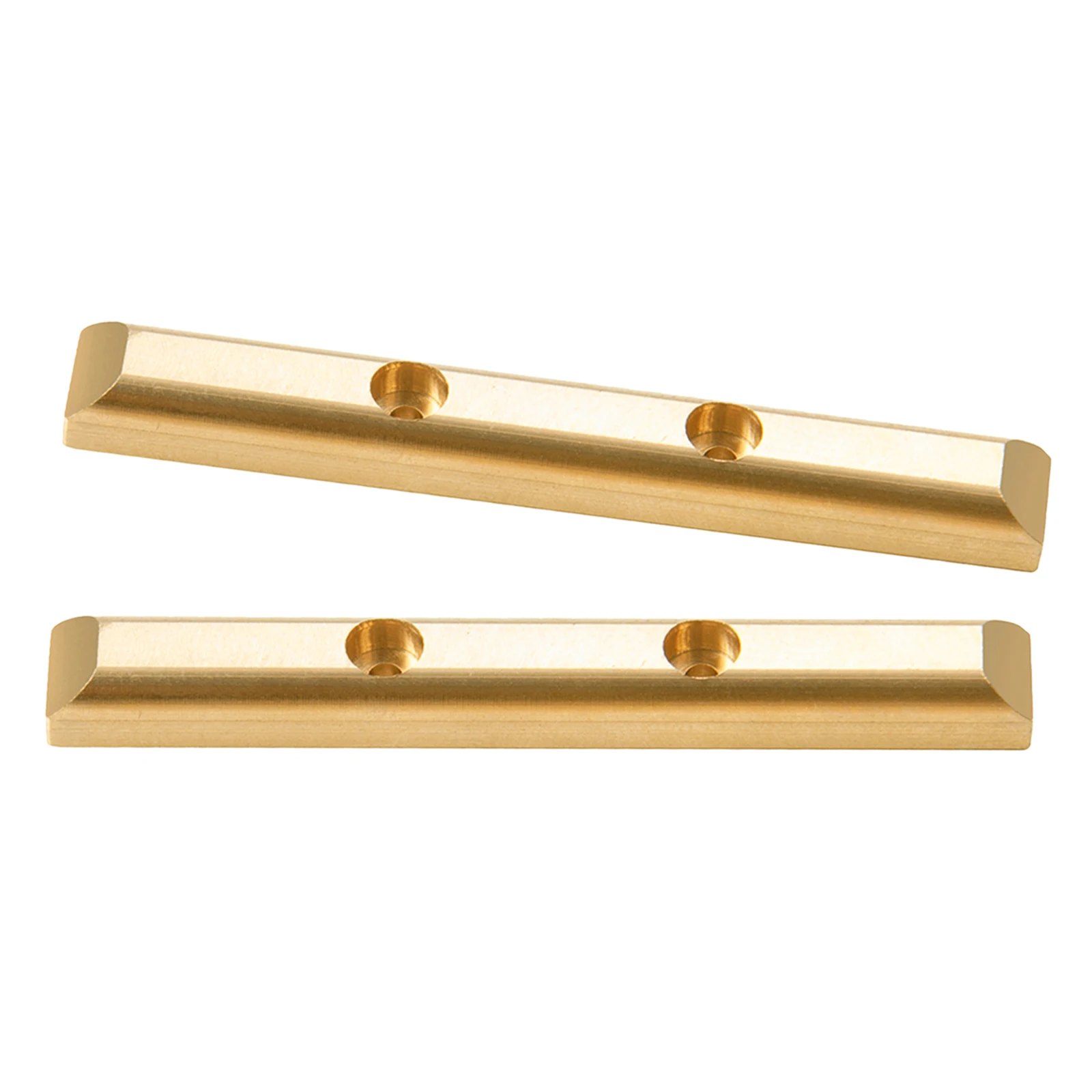 

2pcs Solid Brass Shoulder Bars Counterweight for Axial SCX24 1/24 RC Crawler Upgrades