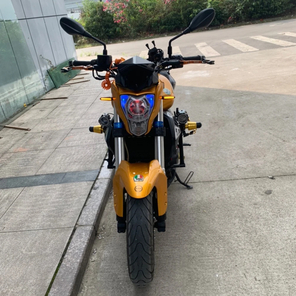 

Spirit Beast Universal Motorcycle LED Turn Signal Lights 12V Motocross Warning Lamp Flashers Blinker Indicator For z750 mt09 fz6