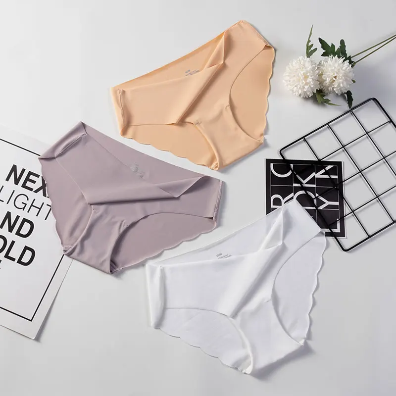 Hot Sale Fashion Women Seamless Panties Ultra-thin Underwear Comfort Intimates Sexy Lingerie Low-Rise Female briefs
