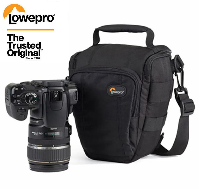 Быстрая подлинный чехол-Кобура на плечо для камеры Nikon Toploader Zoom 50 AW 55AW DSLR чехол