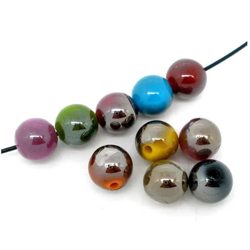 Красочные акриловые бусины разделители для ювелирных изделий DIY фурнитура