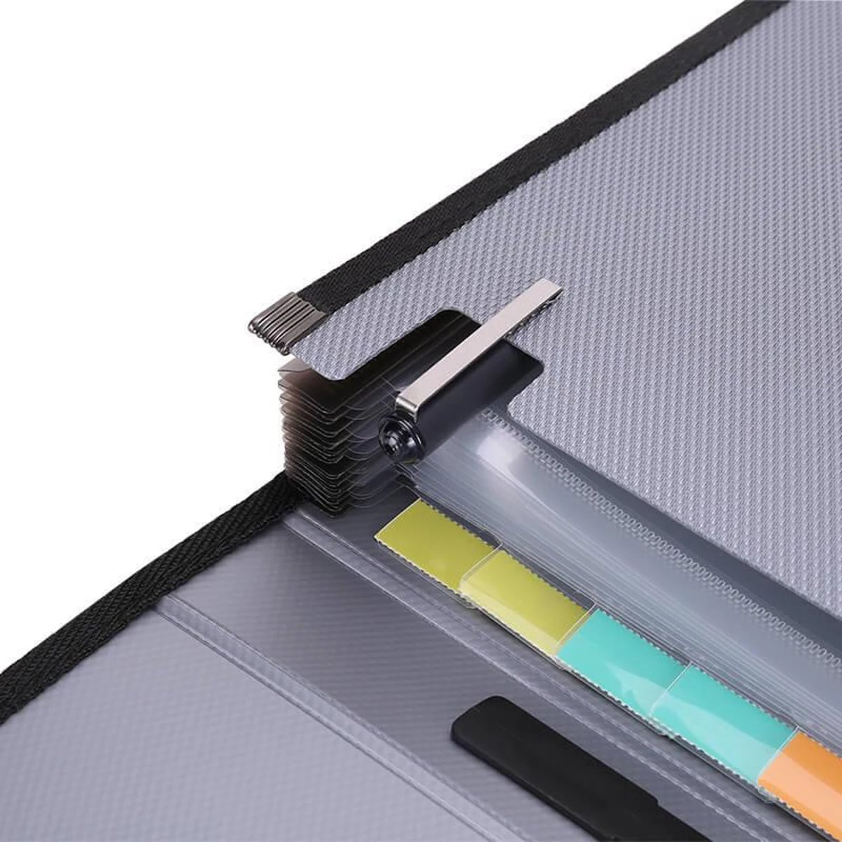 Полезный расширяющийся файл папка стильный портативный ручка органайзер для