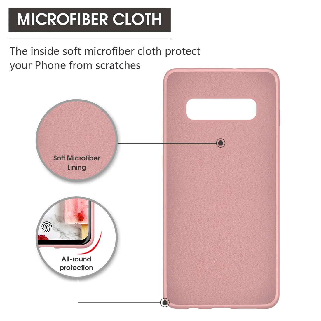 Slim Luquid Case for Samsung Galaxy S10 S9 S8 Plus S7Edge Rubber Cover Shockproof Armor Silicone Gel Note 10 9 8 |