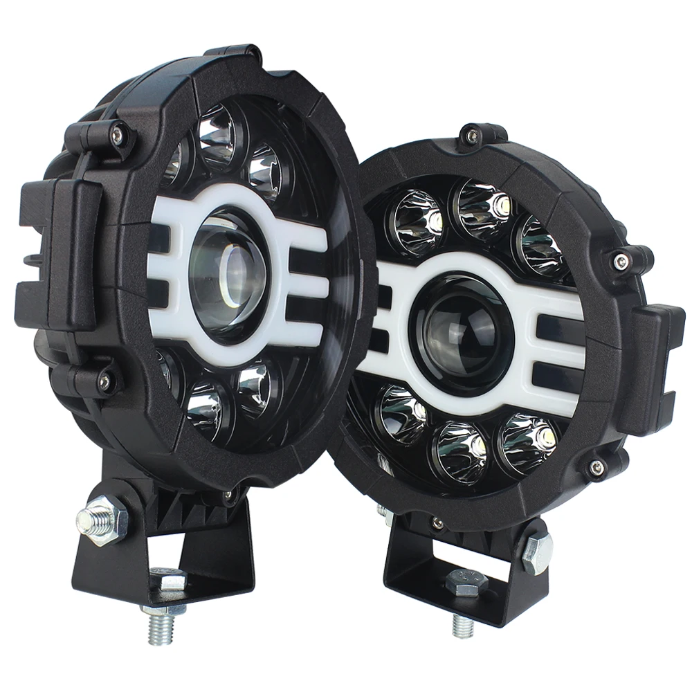 Головсветильник фонарь светодиодный 7 дюймов 45 Вт 1 пара | Автомобили и мотоциклы