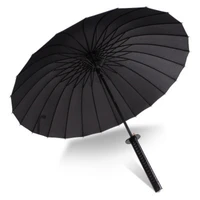 japanese umbrella windproof samurai sword outdoor long handle katana umbrella gift for man guarda chuva household merchandises