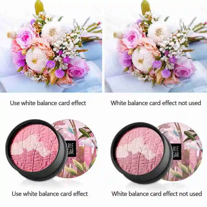 

30cm White Balance Gray Card 12 " Inch 18% Foldable Balance White Gray Board Face Card Double Reflector Focusing G7C2