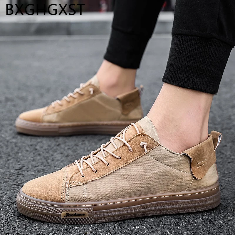 

Туфли мужские без шнуровки, Повседневные Дышащие, брендовые, черные, лето 2021