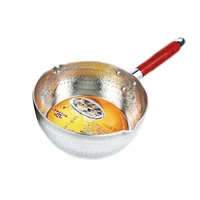 style snow aluminum pan soup non stick noodles porridge spicy hot milk instant flat pot
