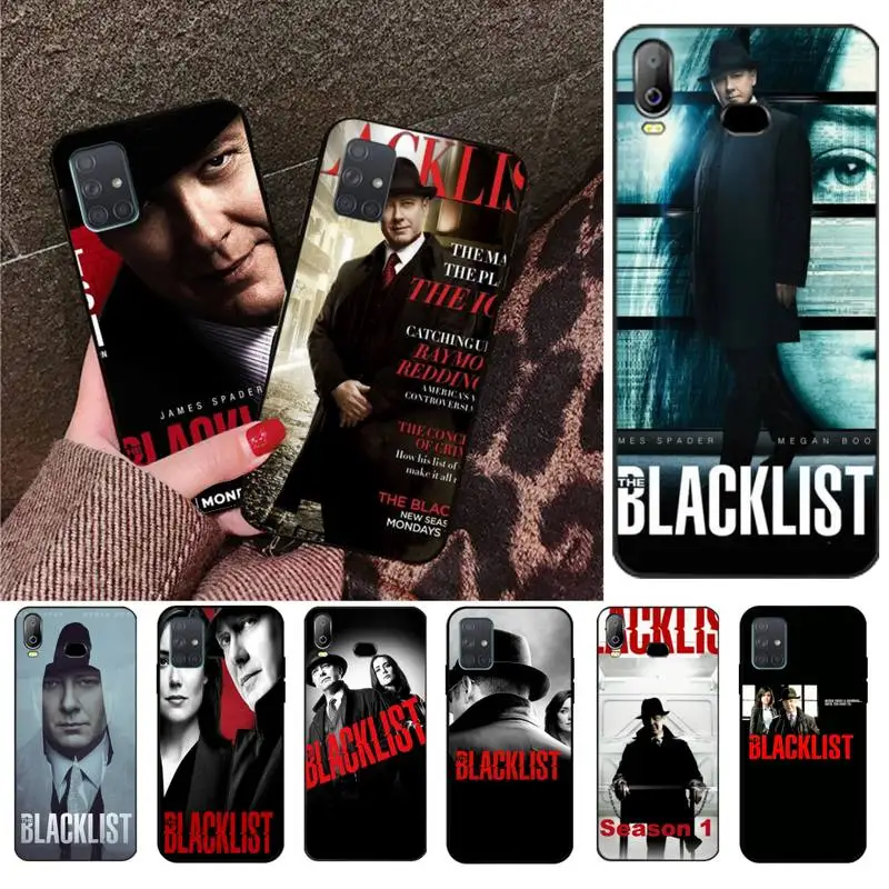 Горячая продажа черный список сериалов крышка черная мягкая чехол для телефона