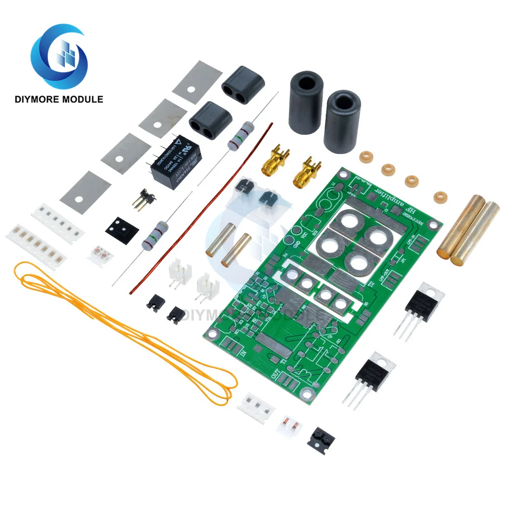 70 Вт SSB Линейный Усилитель Мощности HF 3 5 30 МГц DIY Наборы для YAESU FT 817 KX3 SMD Запчасти