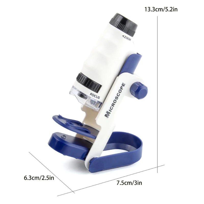 

Children Lifelike Microscope Educational Toys for 6-8 Year Old Kids Brain Training Improve Intellgence Toys