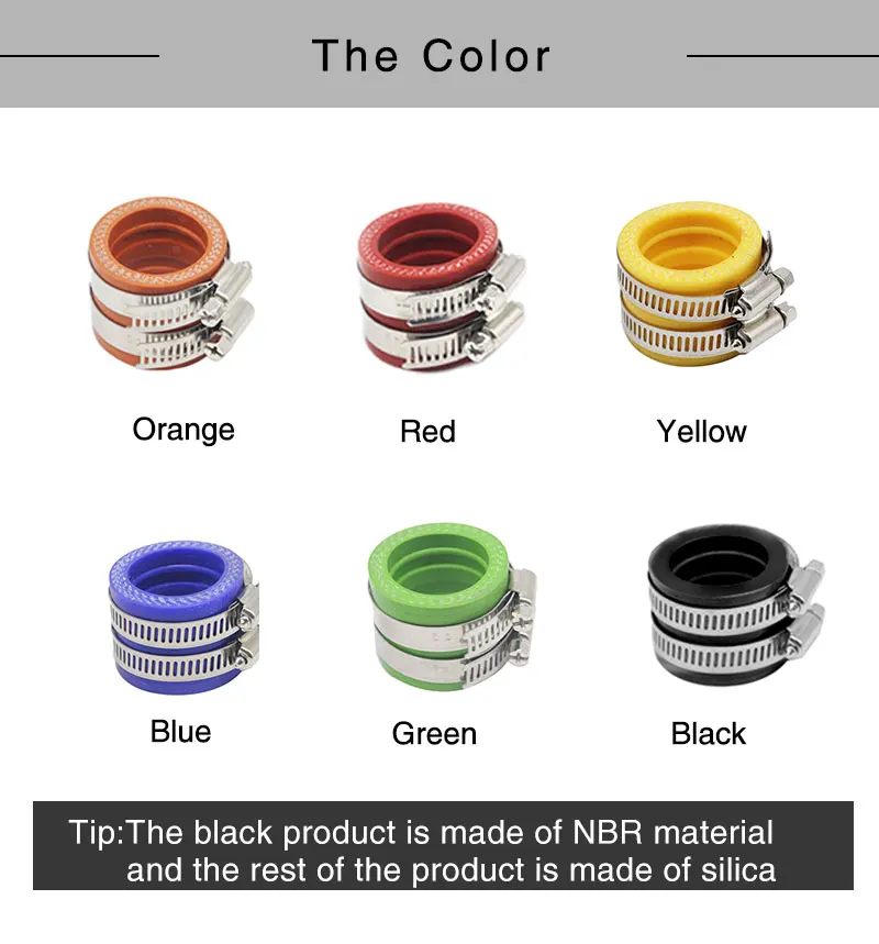 Zsdtrp 40 мм карбюратора мотоцикла резиновый переходник впускной трубы Байк