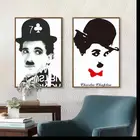 Современные скандинавские минималистичные картины из фильма Чаплин декоративные художественные картины для гостиной спальни атмосферные фоновые стены