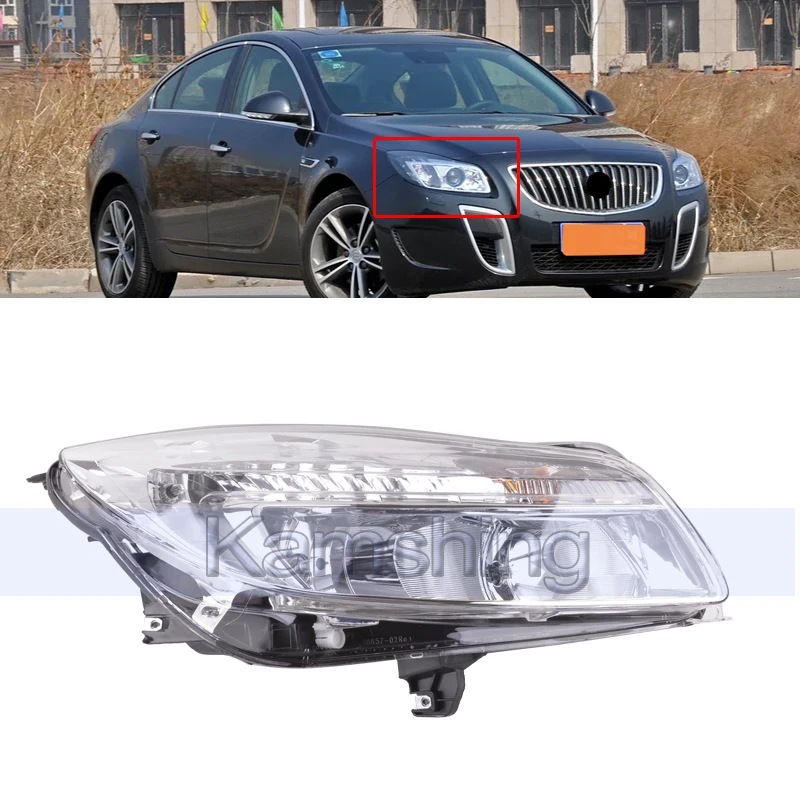 CAPQX для Buick Regal 09 13 бампер передний головной светильник фары дальнего света лампы