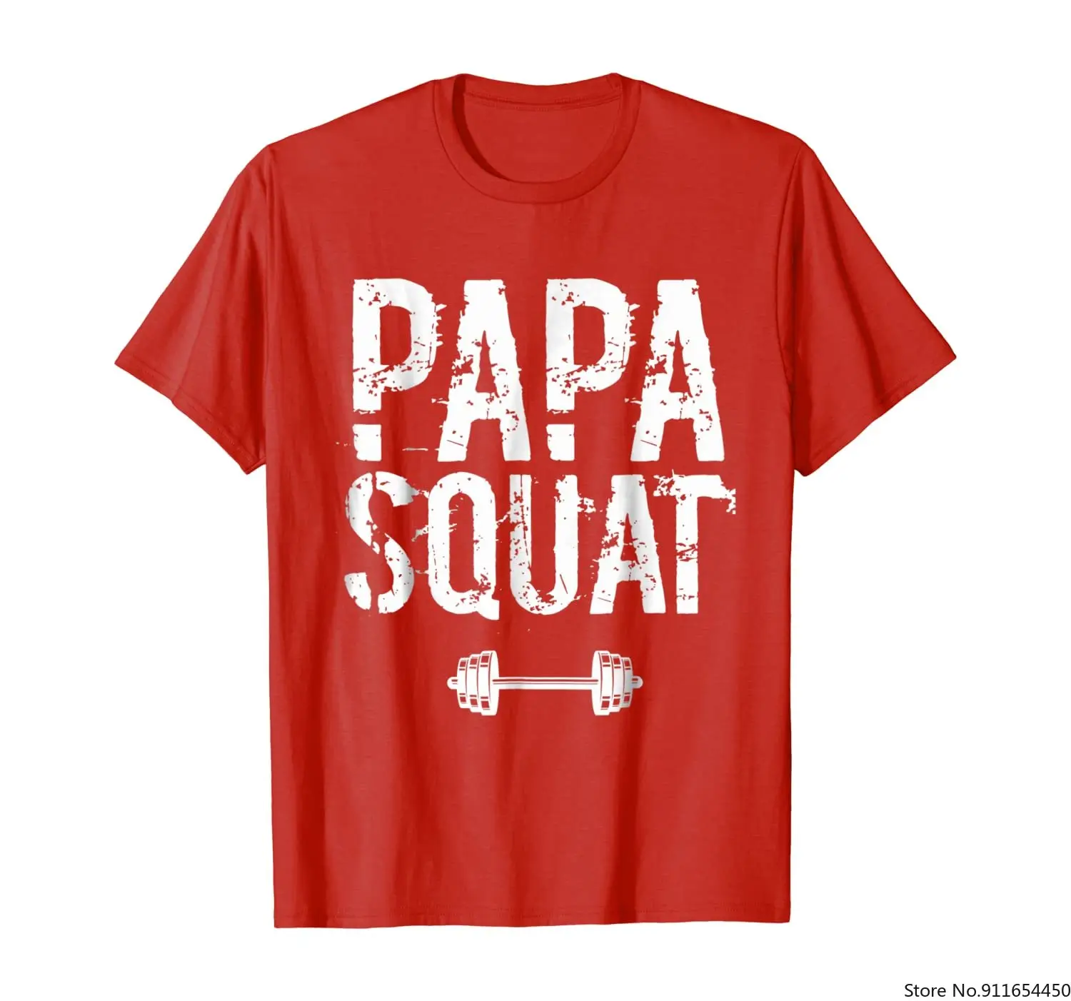 Футболка Papa Squat забавные тренировки Pop a Squat|Мужские футболки| |